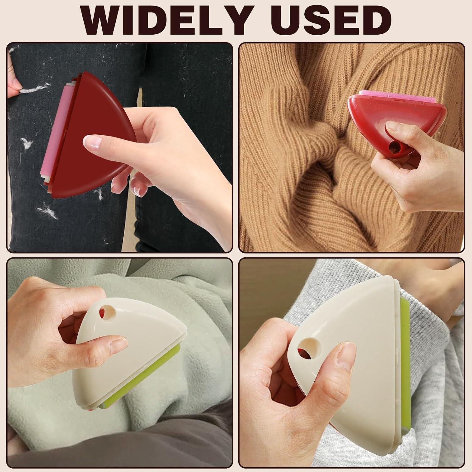 Rodillo de Pelusa Reutilizable HINGTAI - 2 Piezas Mini para Ropa y Mascotas