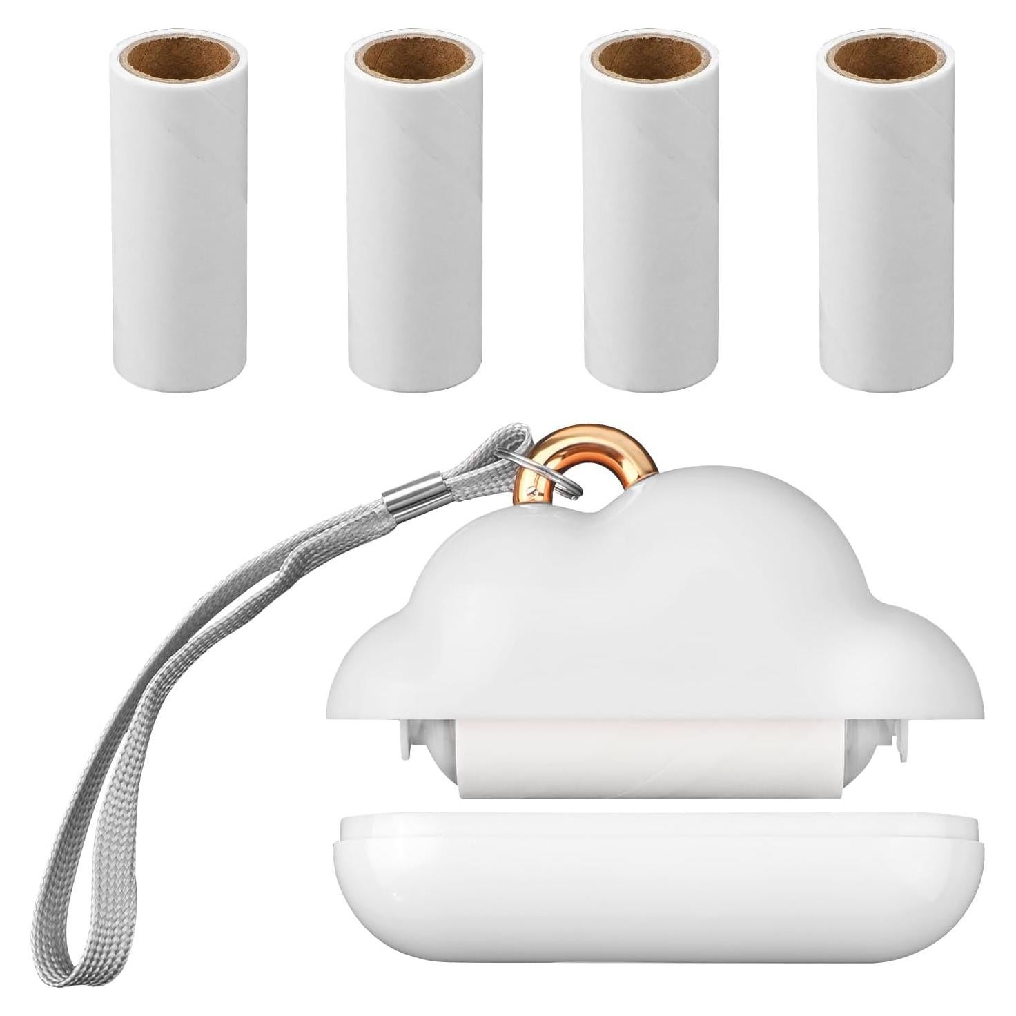 Rodillo Quitapelusas Mini BOXOB Portátil 150 Papeles Recargables