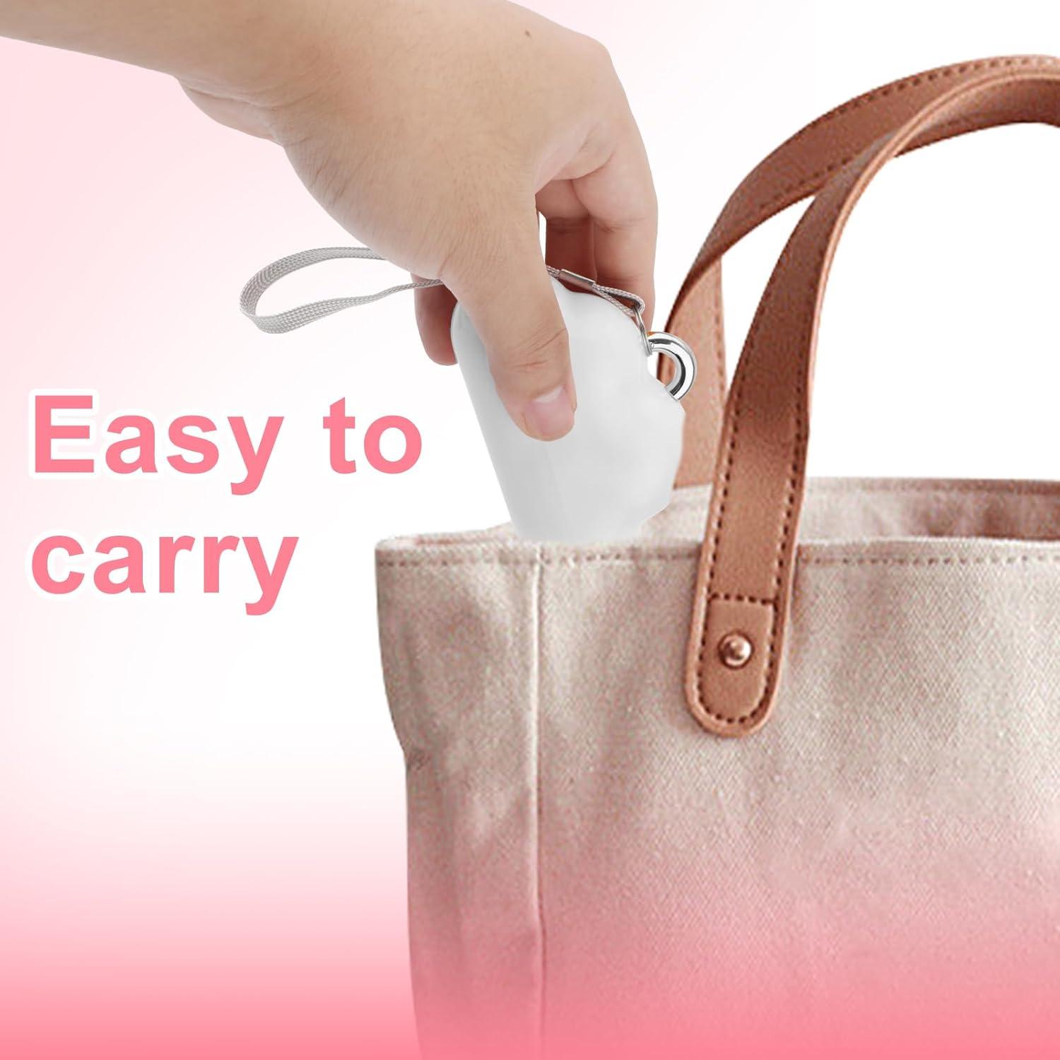 Rodillo Quitapelusas Mini BOXOB Portátil 150 Papeles Recargables