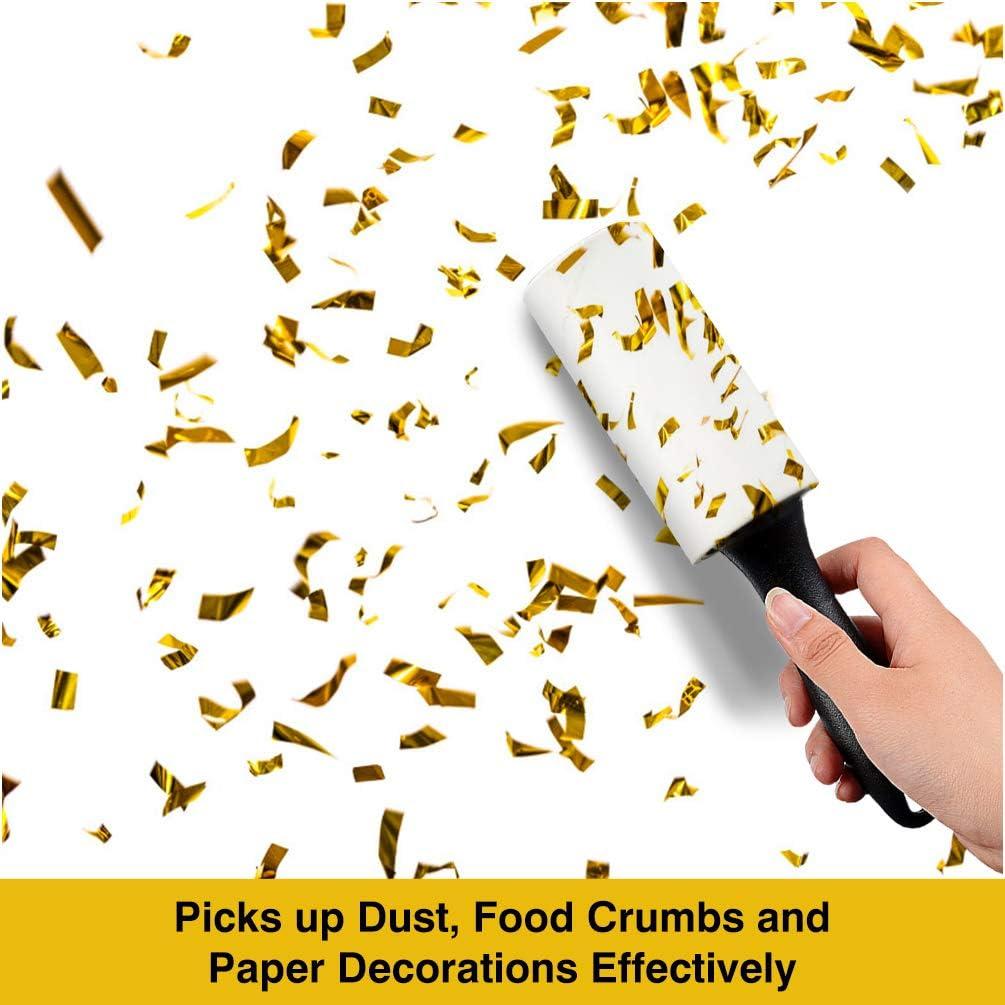 Rodillo para Pelusa TIANBO FIRST - 5 Paquetes, 450 Hojas Adhesivas