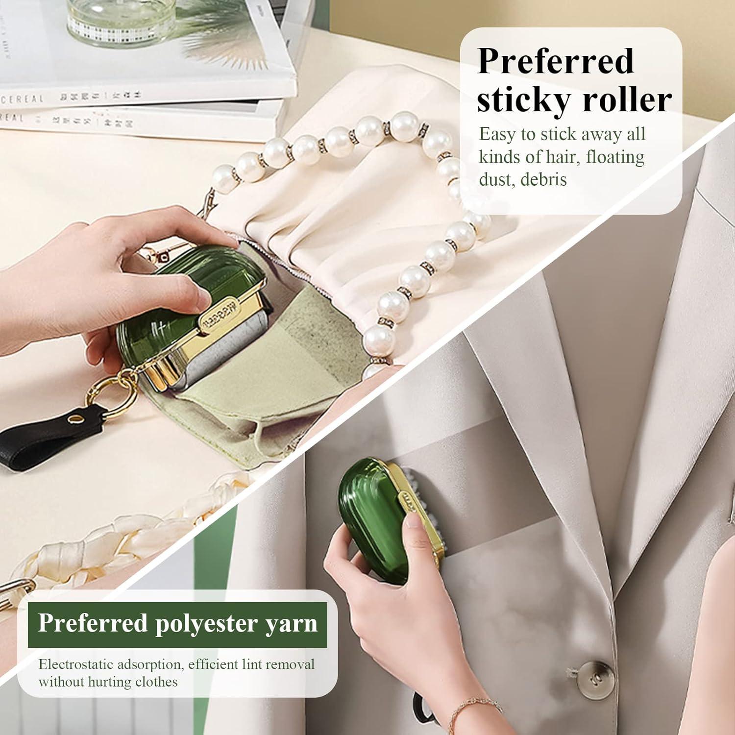 Rodillo Quitapelusas Doble Cara Modixun Reutilizable Verde