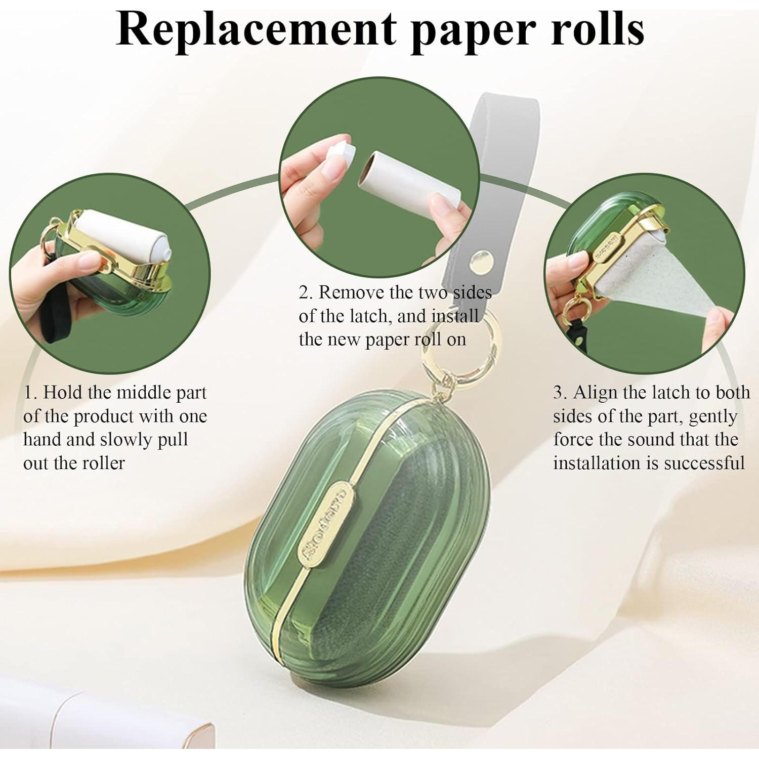 Rodillo Quitapelusas Doble Cara Modixun Reutilizable Verde