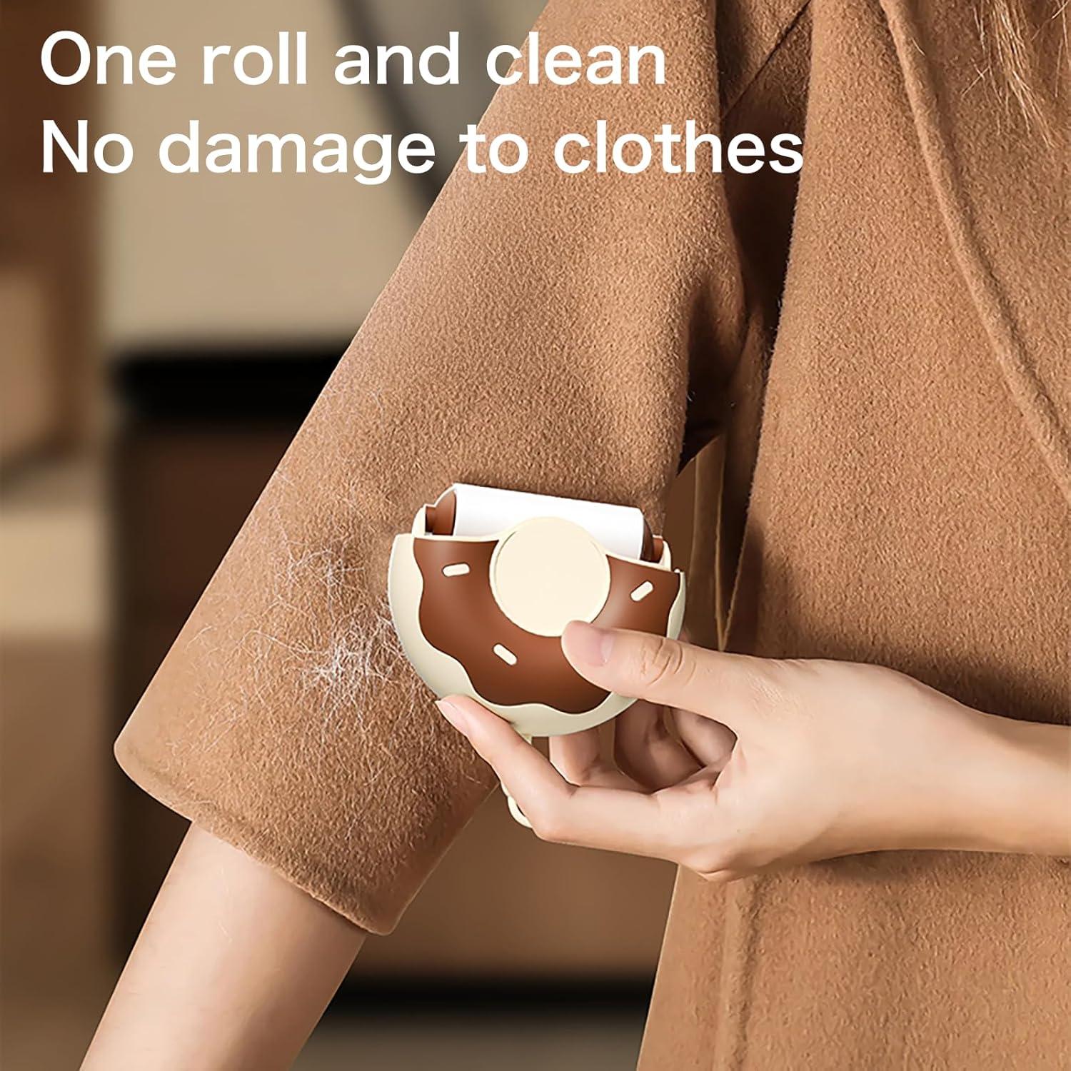 Rodillo Quitapelusas Portátil SHBLOMK Mini Reutilizable 90 Hojas