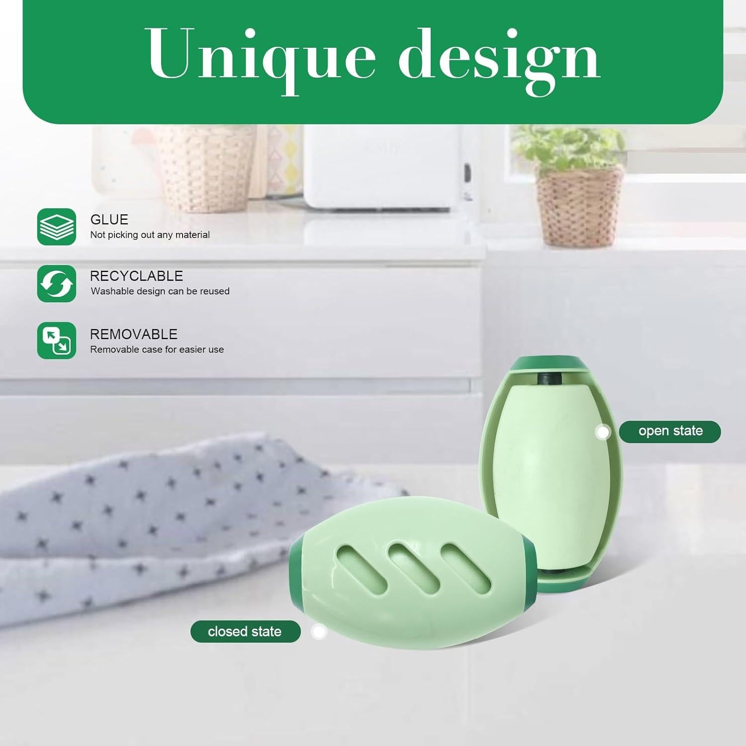 Rodillo de Pelusa Reutilizable Genérico Mini 6.4x10.2cm