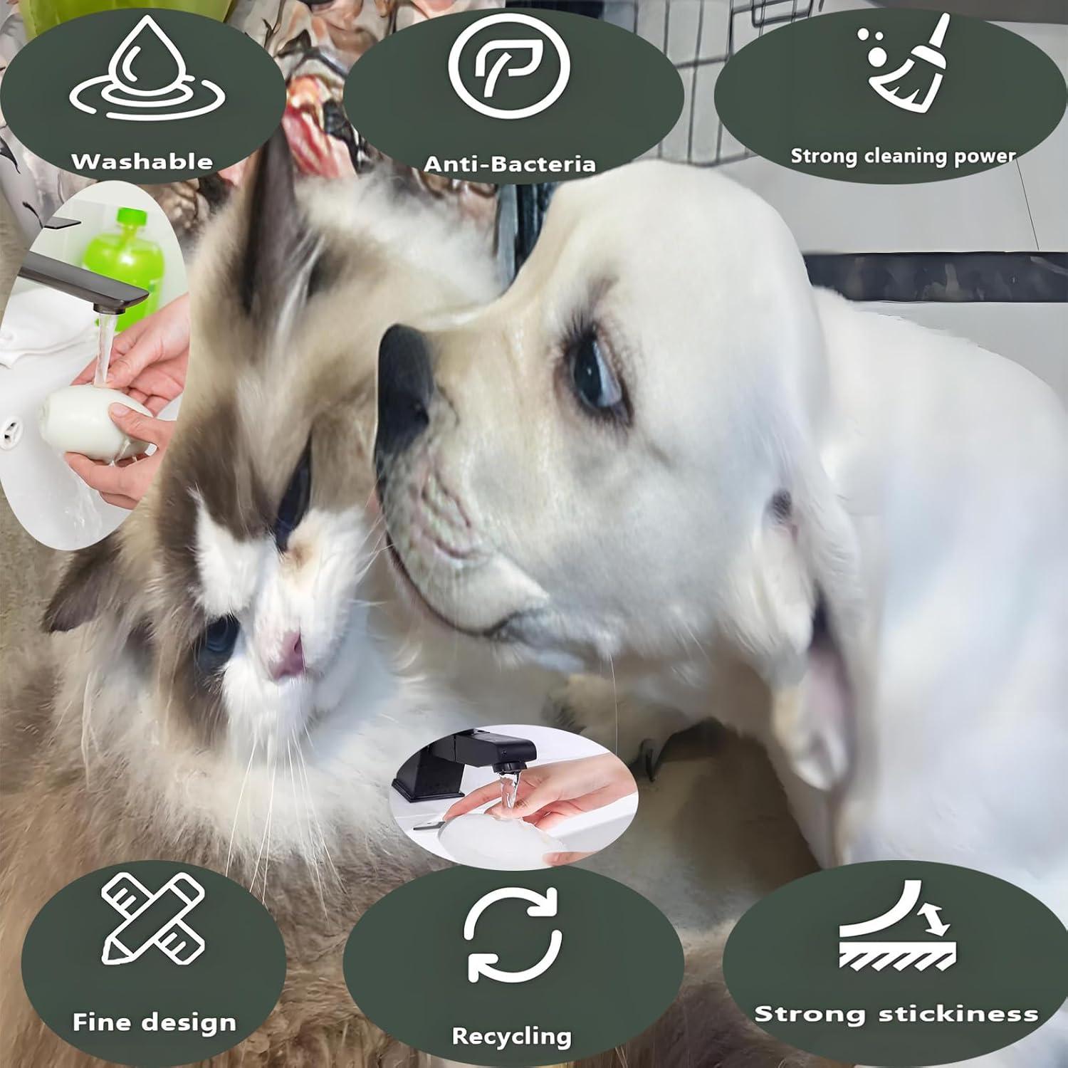 Rodillo de Pelusa Reutilizable Gonexway 10.16 cm Extra Pegajoso