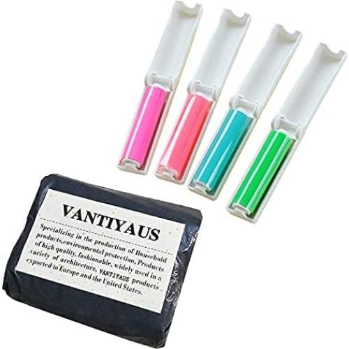 Rodillo Quitapelusas VANTIYAUS Reutilizable 4 Piezas