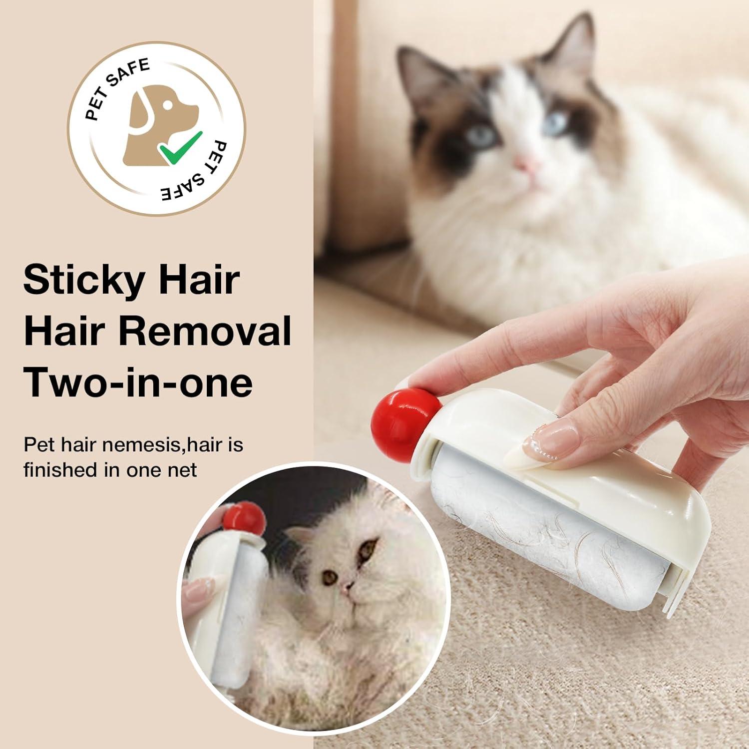 Rodillo de Pelusa Reutilizable Eptchn 2 en 1 Blanco