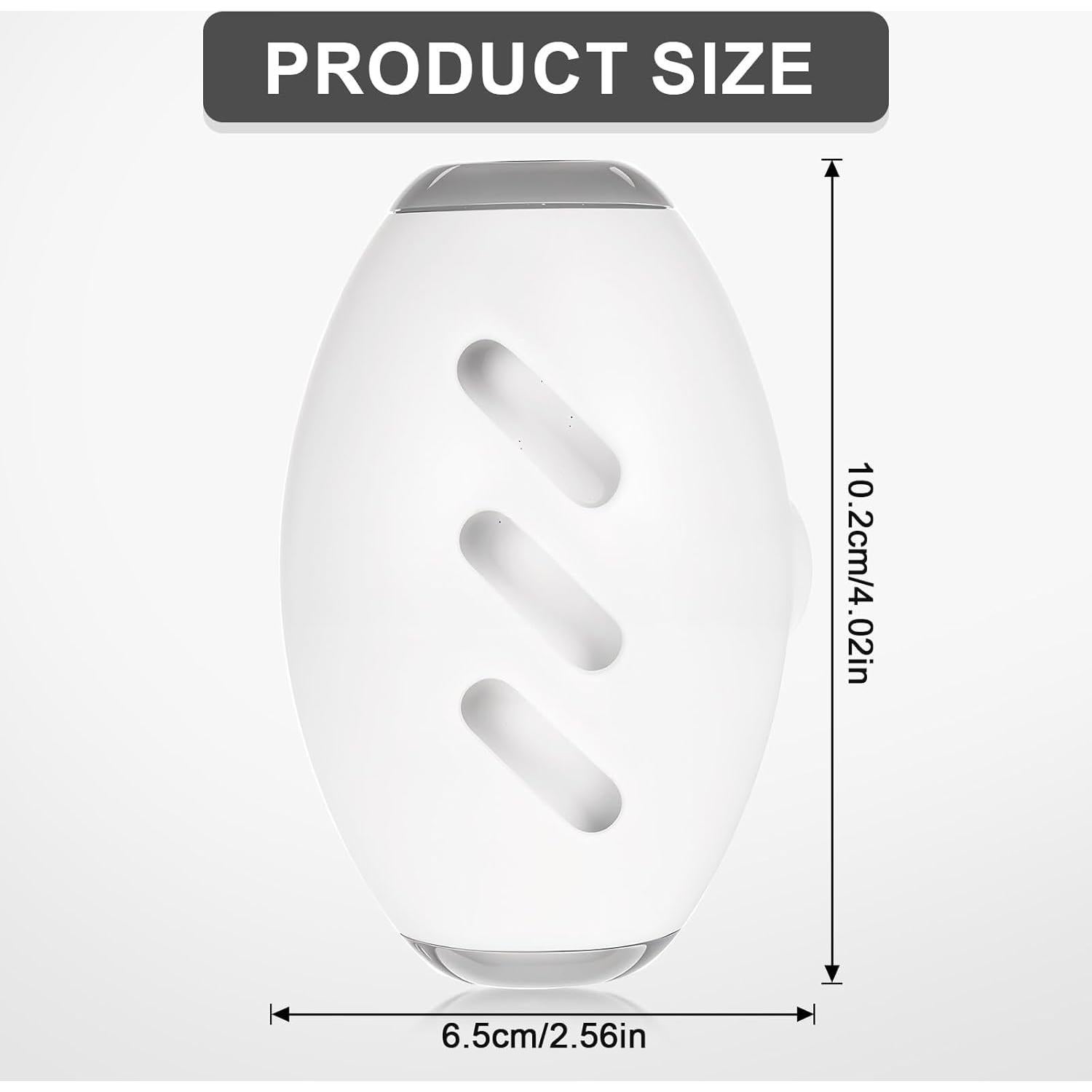Rodillo de Pelusa Reutilizable Gjinxi Blanco 12.99x10cm