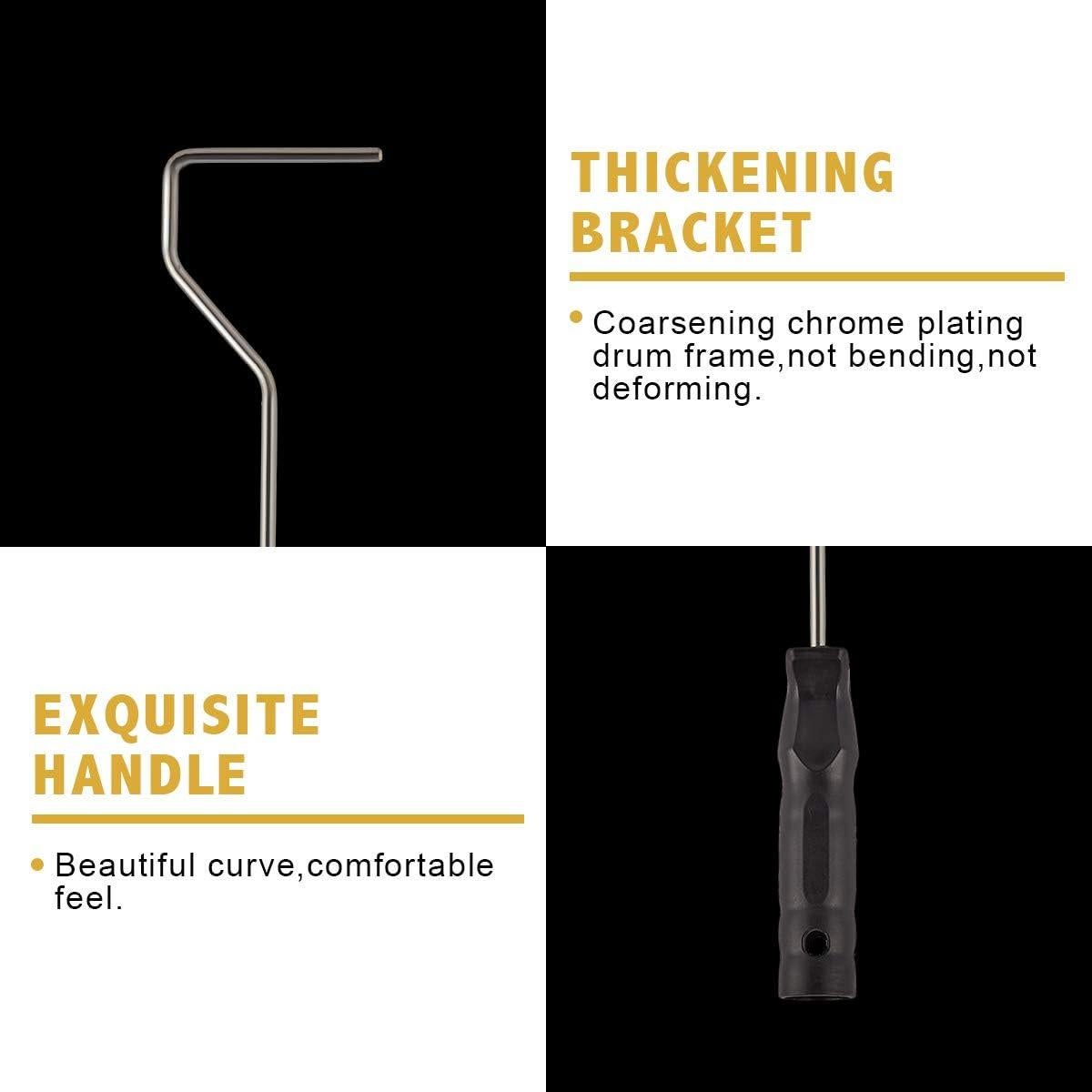 Kit de Rodillos de Pintura 11 Piezas PILOT FISH 4" Amarillo