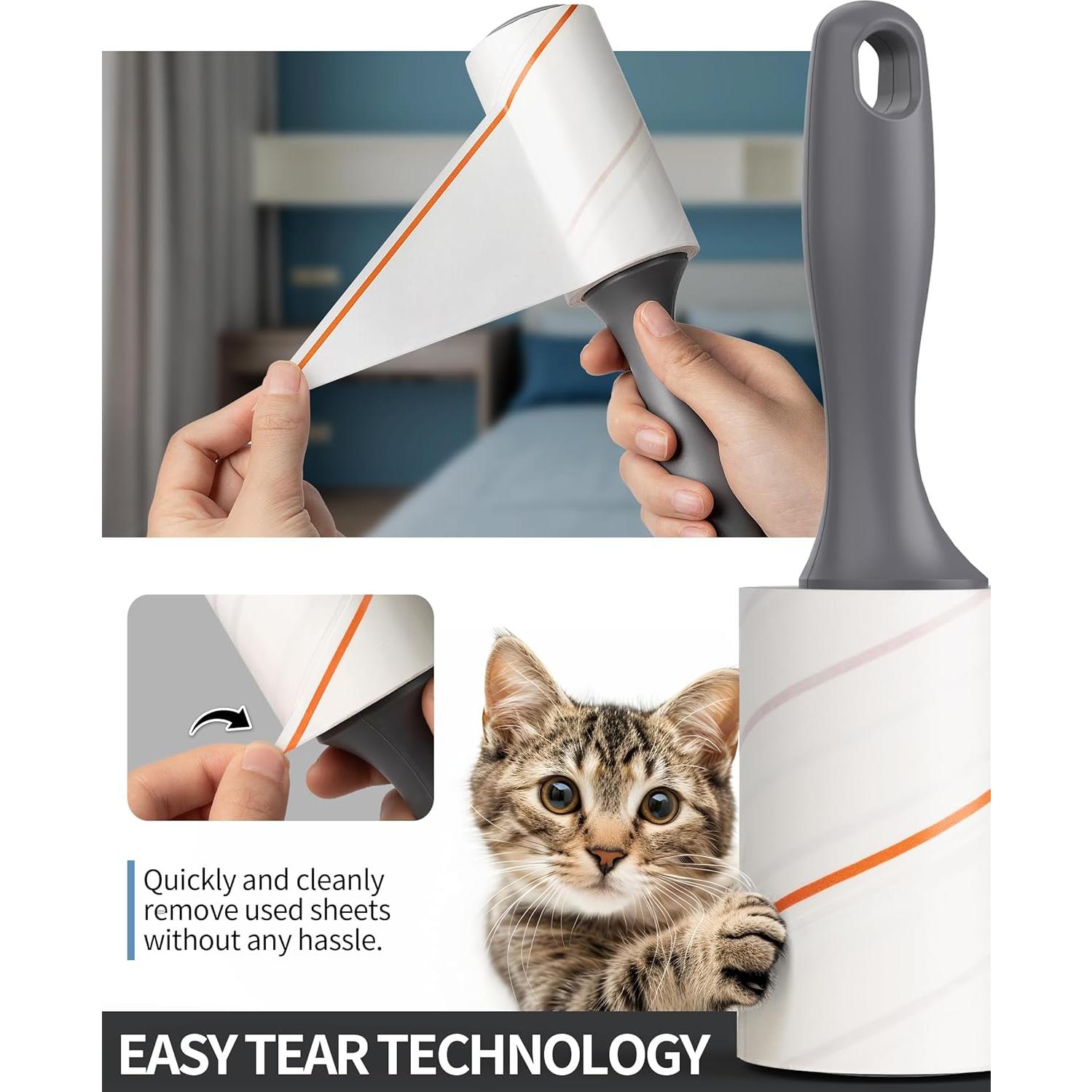 Rodillo Adhesivo MR.SIGA 720 Hojas Extra Pegajosas