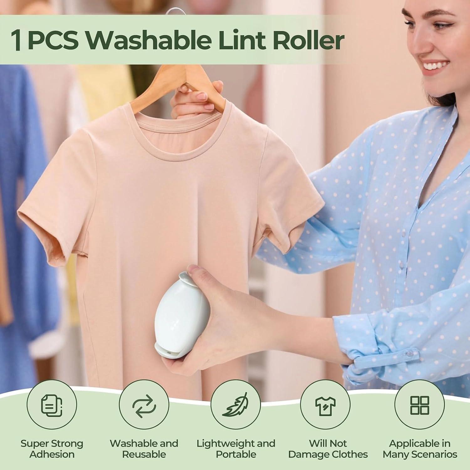 Rodillo Quitapelusas Lavable ZESTEFY para Pelo de Mascota