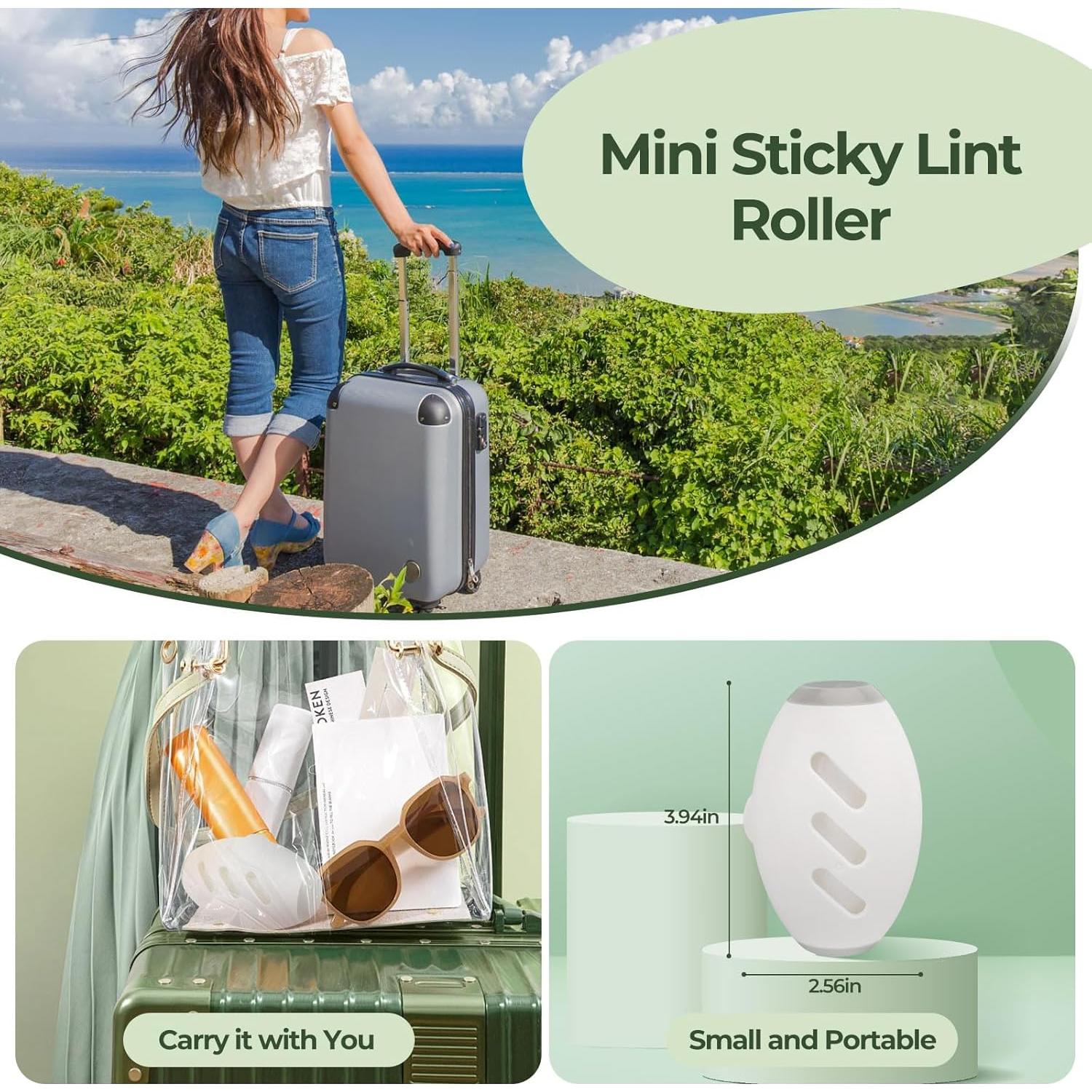 Rodillo Quitapelusas Lavable ZESTEFY para Pelo de Mascota