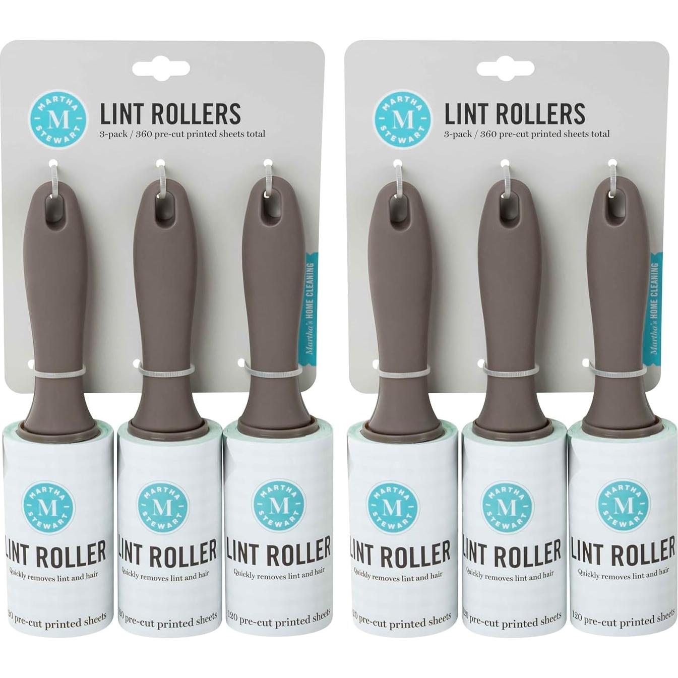 Rodillos para Pelusa Martha Stewart, 6 Unidades, 120 Hojas