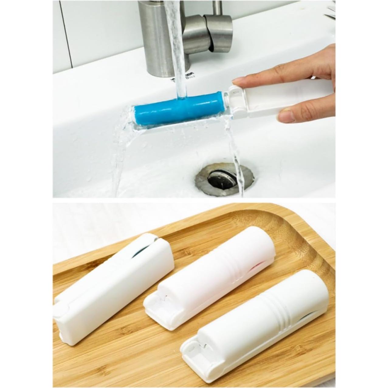 Set de 3 Rodillos Adhesivos Reutilizables Luvilly para Ropa y Mascotas