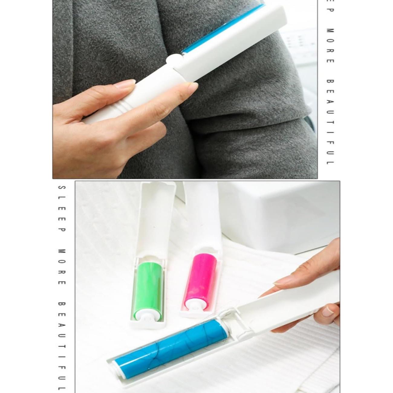 Set de 3 Rodillos Adhesivos Reutilizables Luvilly para Ropa y Mascotas