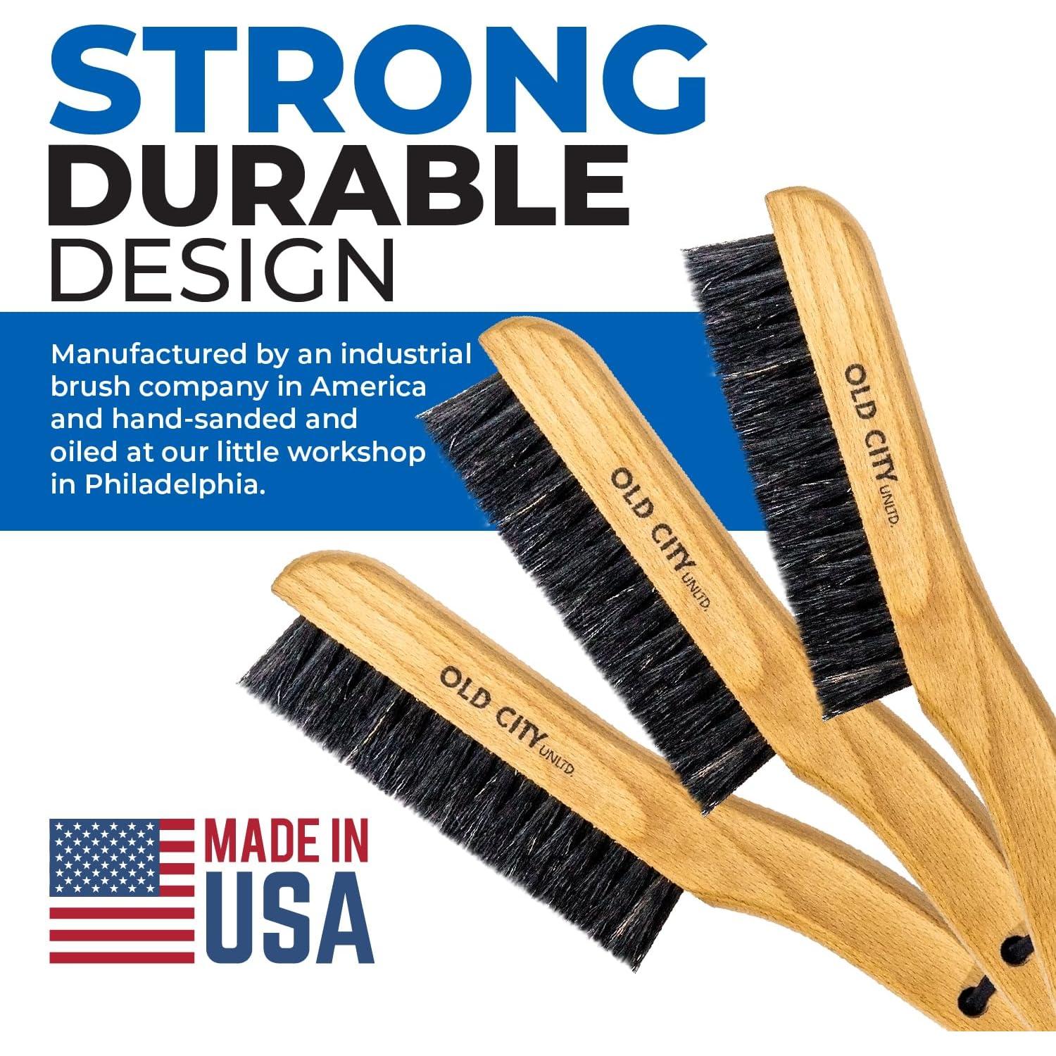 Cepillo de Ropa de Cerda de Jabalí Old City Unltd. 25.4cm