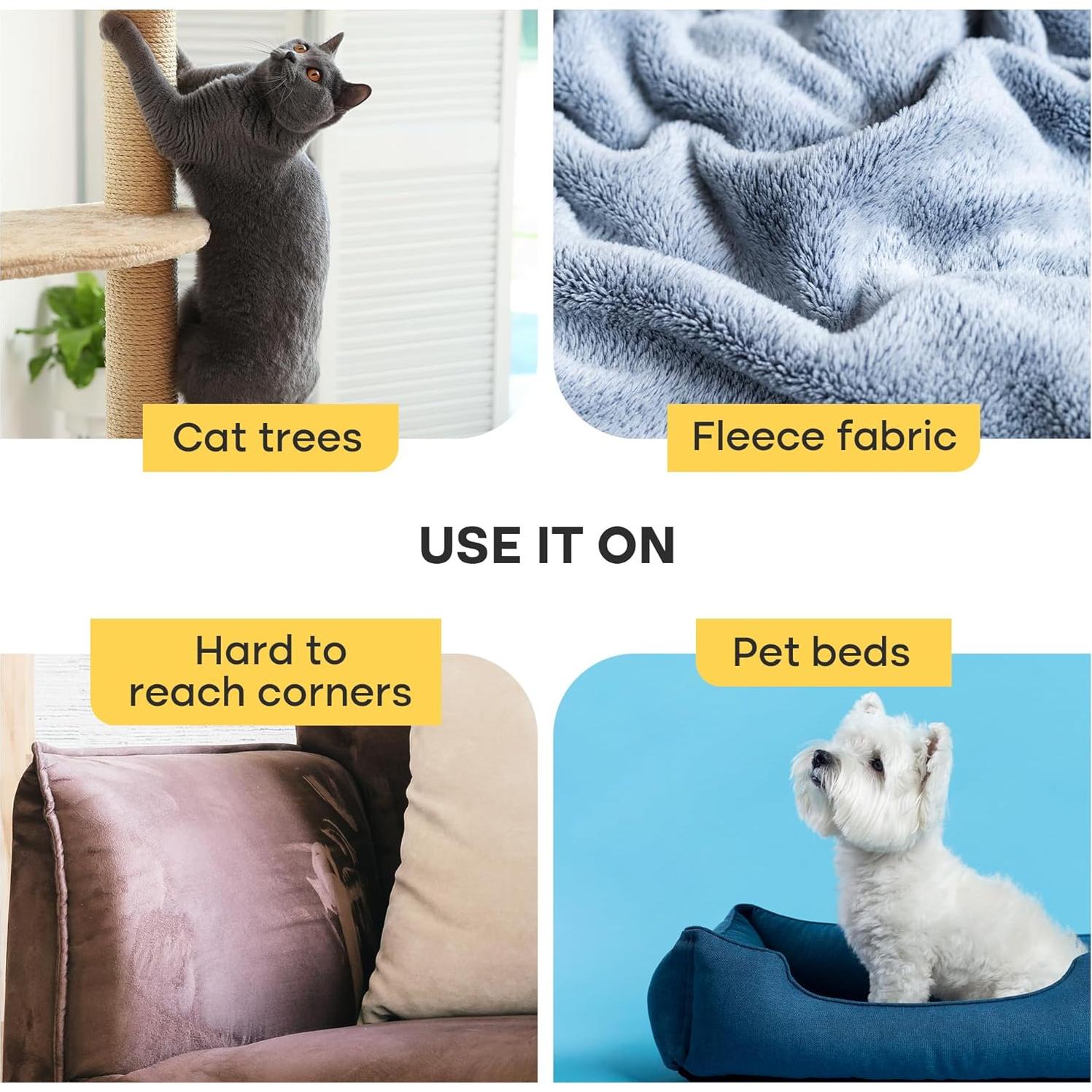 Removedor de Pelo de Mascotas Fursprint Mini Naranja 15g