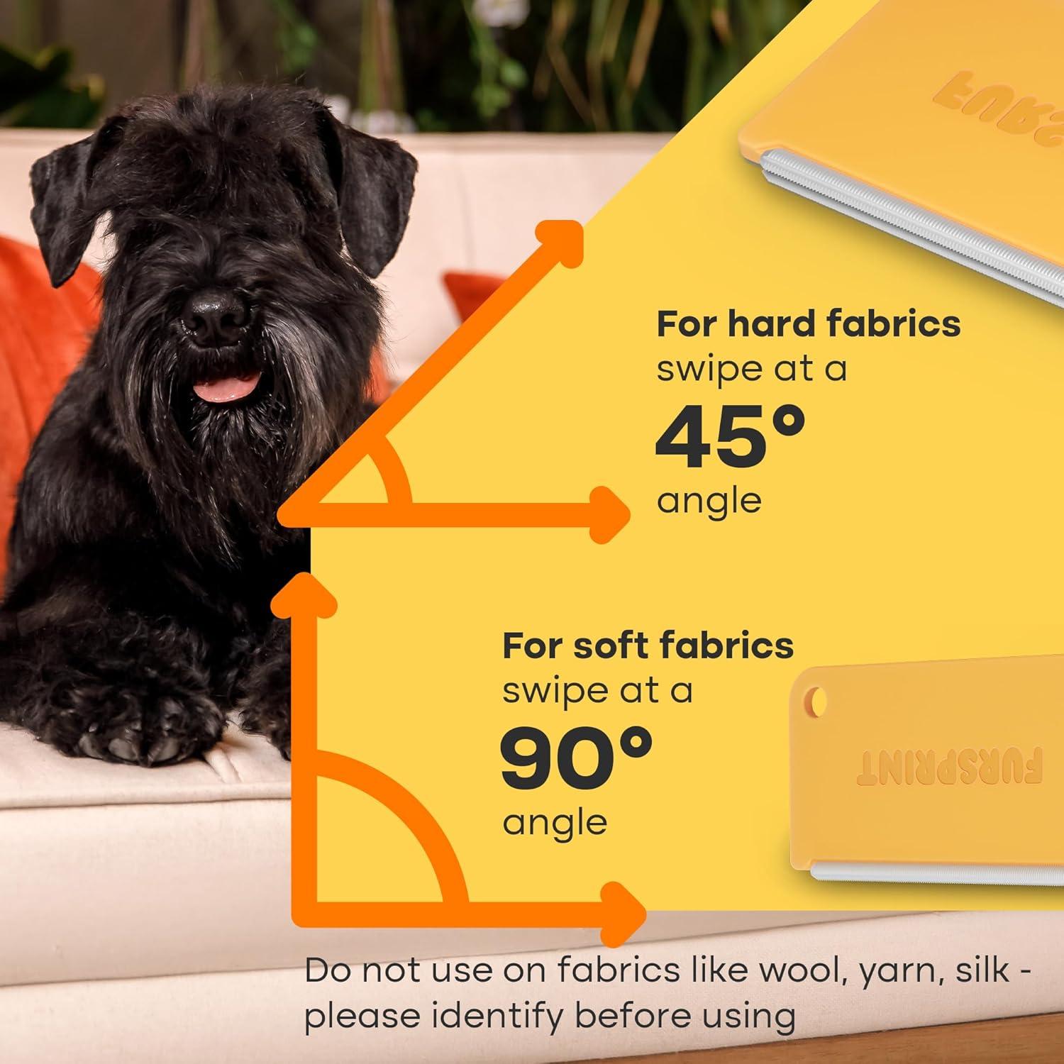 Removedor de Pelo de Mascotas Fursprint Mini Naranja 15g