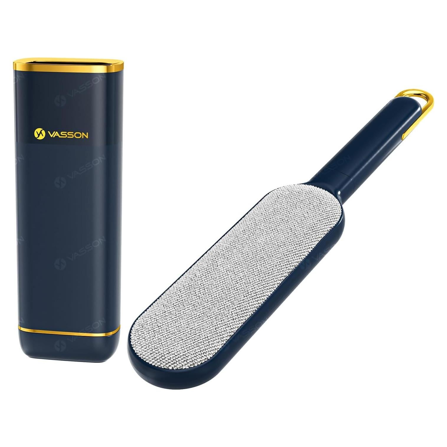 Cepillo Removedor de Pelo de Mascota VASSON con Caja Autolimpiante