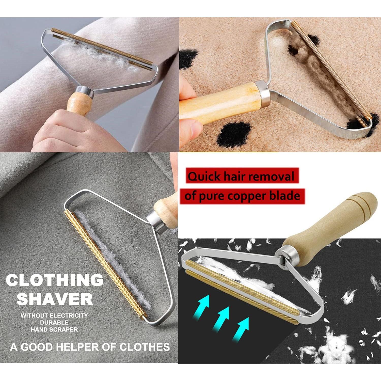 Juego de 2 Removedores de Pelusa Portátiles YAOGNAHS - Doble Cara