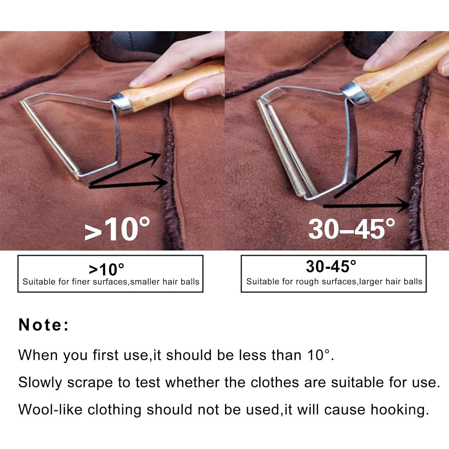 Juego de 2 Removedores de Pelusa Portátiles YAOGNAHS - Doble Cara