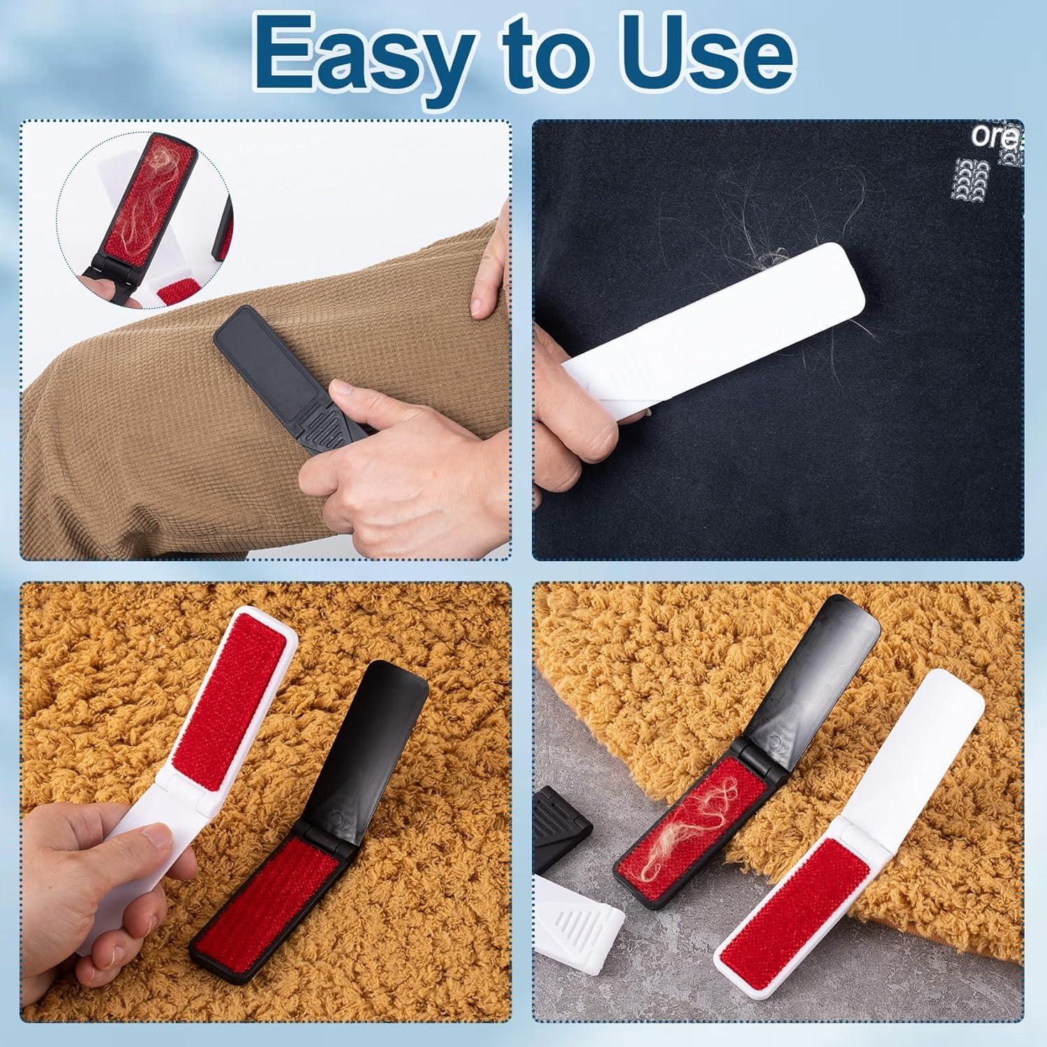 6 Cepillos Quitapelusas Plegables HINZIC Reutilizables 124g