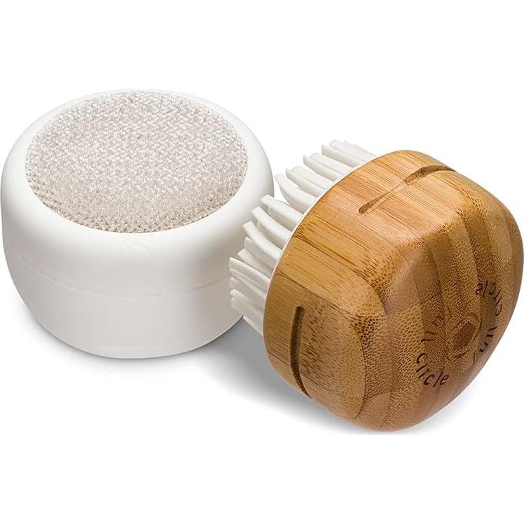 Cepillo Quitapelusas Manual Full Circle de Bambú y Silicona