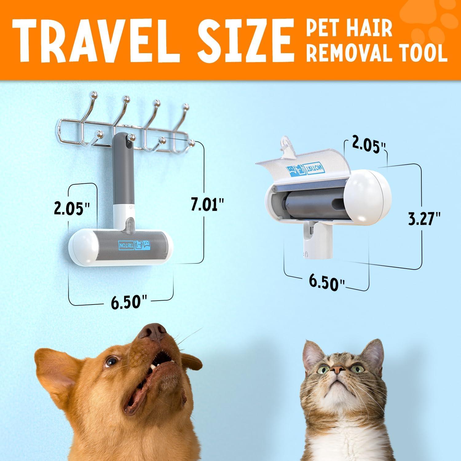 Removedor de Pelo de Mascota Triton Travel - Compacto y Reutilizable