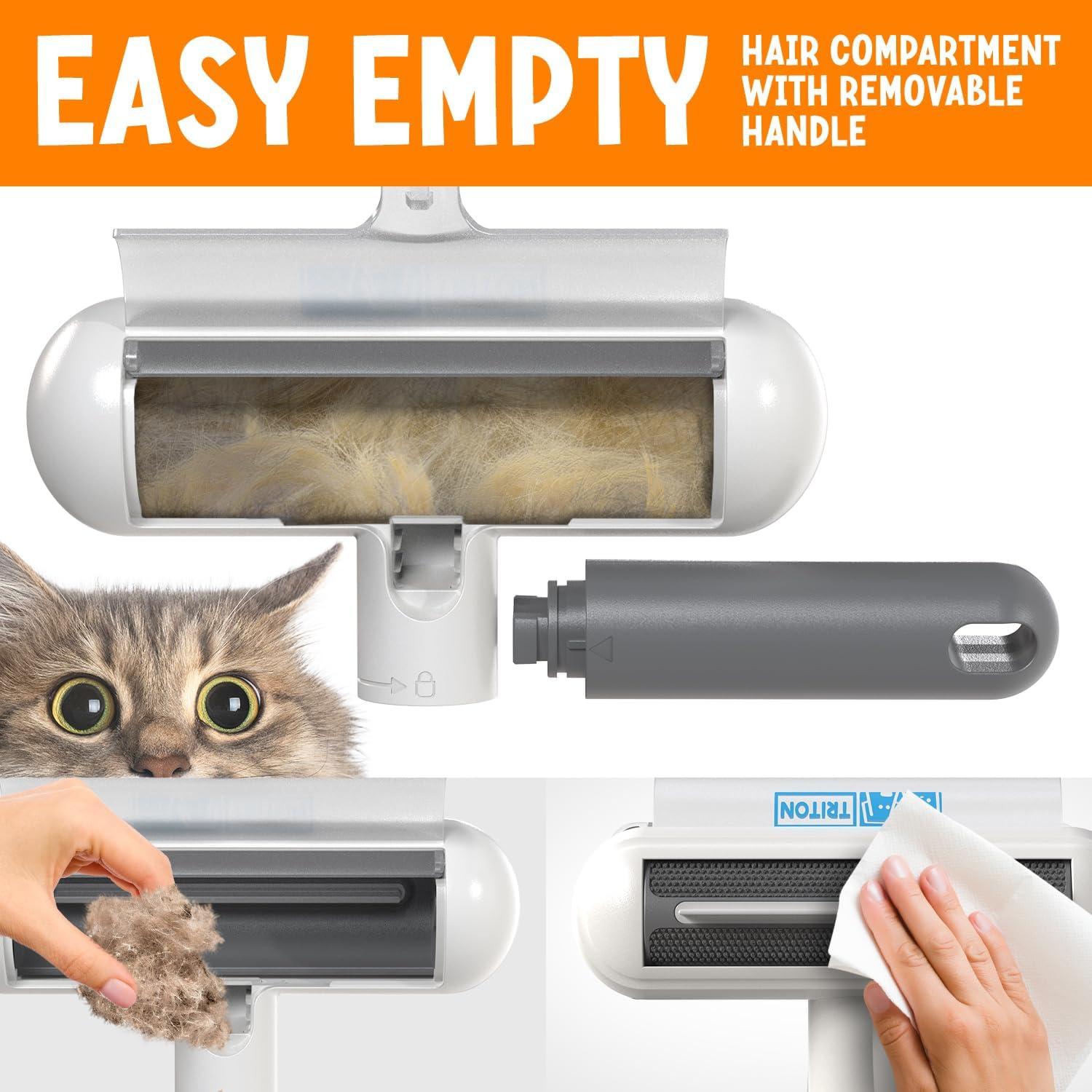 Removedor de Pelo de Mascota Triton Travel - Compacto y Reutilizable