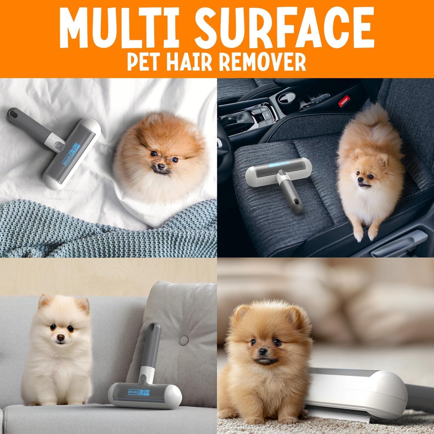 Removedor de Pelo de Mascota Triton Travel - Compacto y Reutilizable