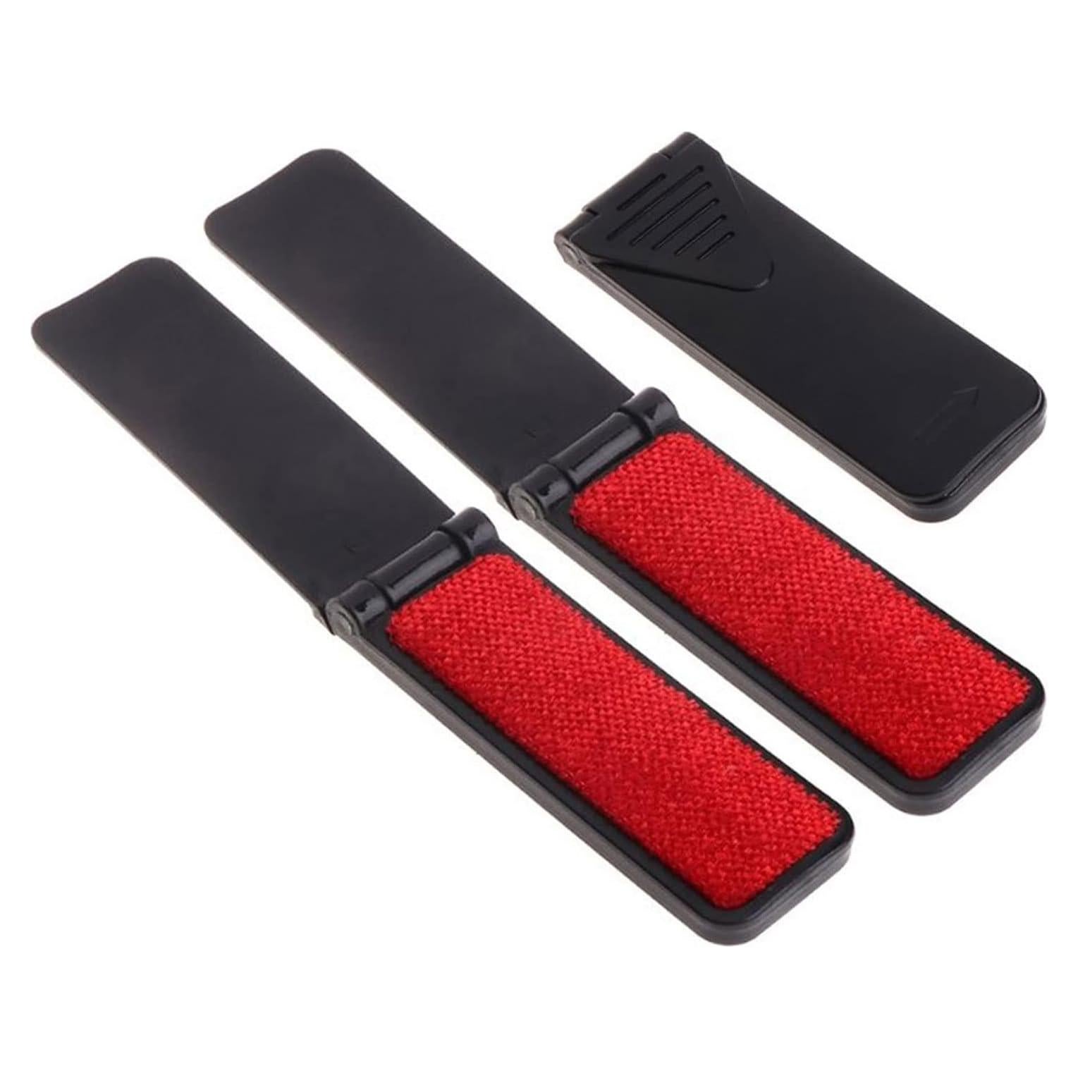 Cepillo Removedor de Pelo de Mascota SUPIA Plegable Negro 3Pcs