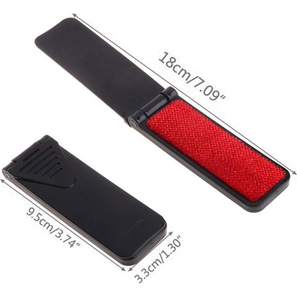 Cepillo Removedor de Pelo de Mascota SUPIA Plegable Negro 3Pcs