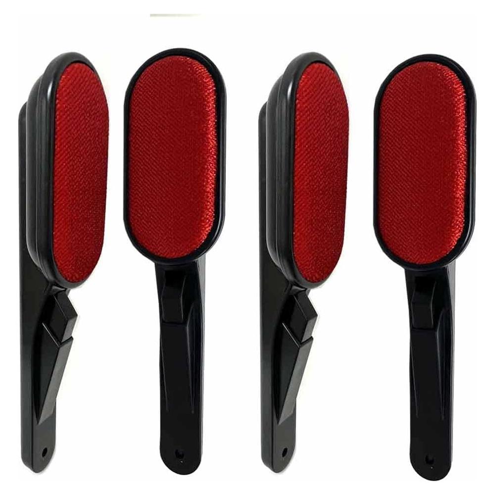 Paquete de 4 Cepillos de Pelusa Reutilizables Genérico 24.8x5.6cm