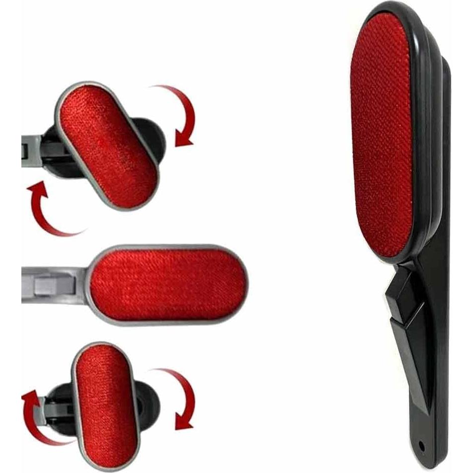 Paquete de 4 Cepillos de Pelusa Reutilizables Genérico 24.8x5.6cm