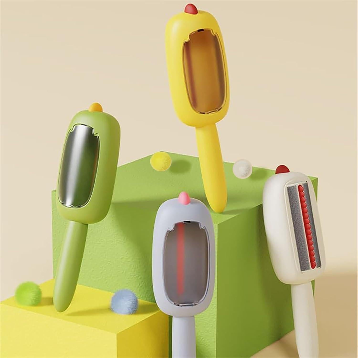 Rodillo de Pelusa Reutilizable Ji Xuan Amarillo 18.4x5.3cm