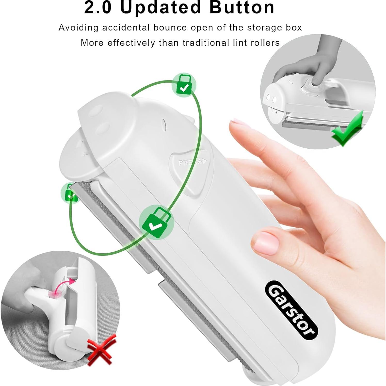 Rodillo Quitapelos para Mascotas Garstor GS200-1 Autolimpiante