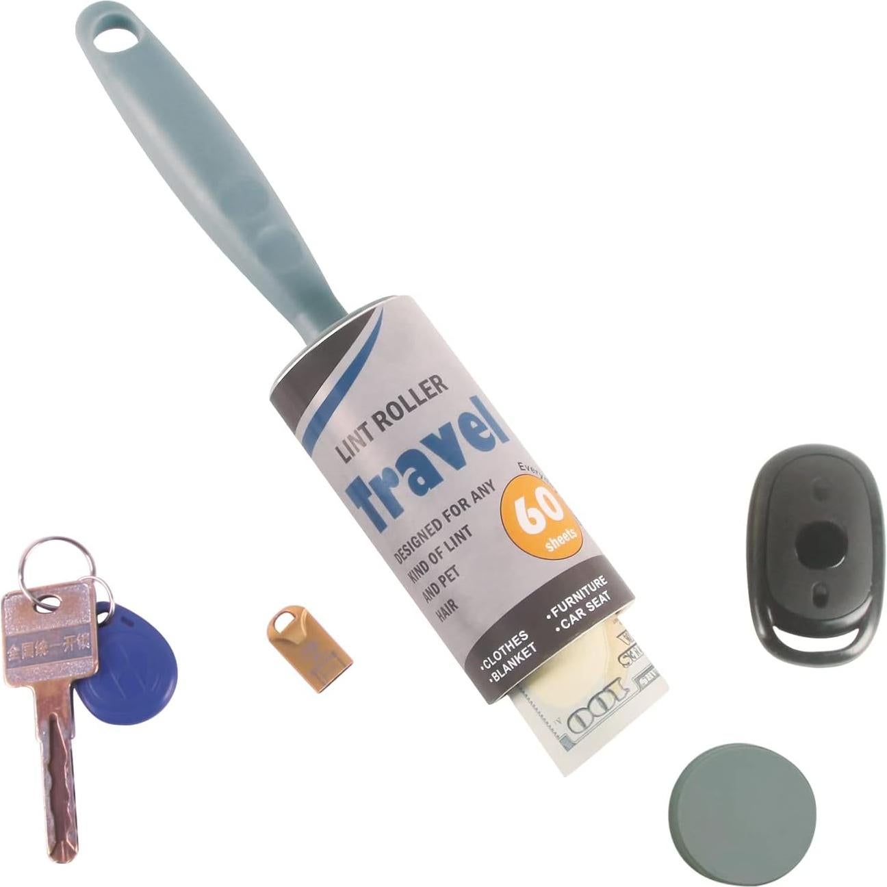 Rodillo de Pelusa Adhesivo MyGiftHub - Caja de Seguridad Oculta