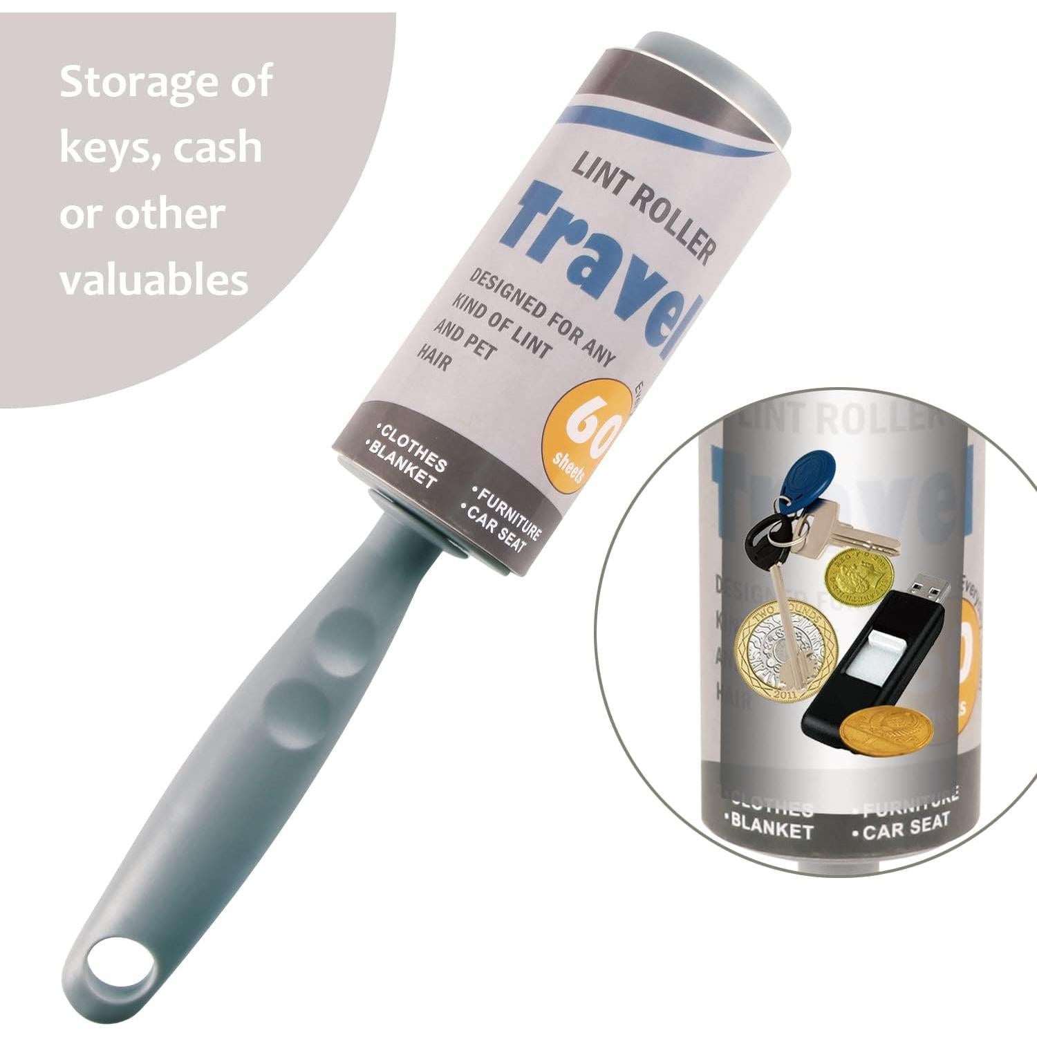 Rodillo de Pelusa Adhesivo MyGiftHub - Caja de Seguridad Oculta