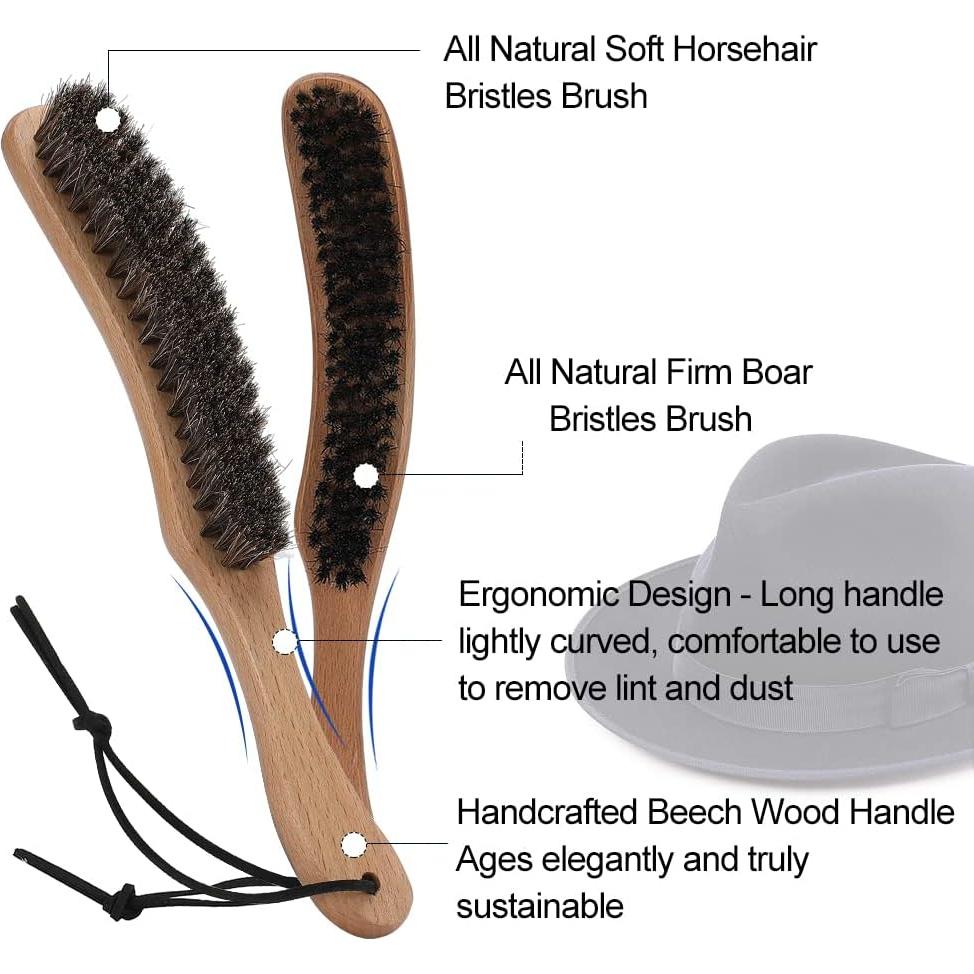 Kit de Cepillos para Sombreros SUPERWASH PLUS - 2 Piezas