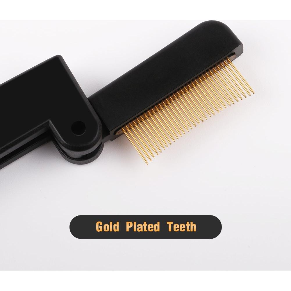 DUcare Peina Separador de Pestañas y Cejas Dúo - Negro