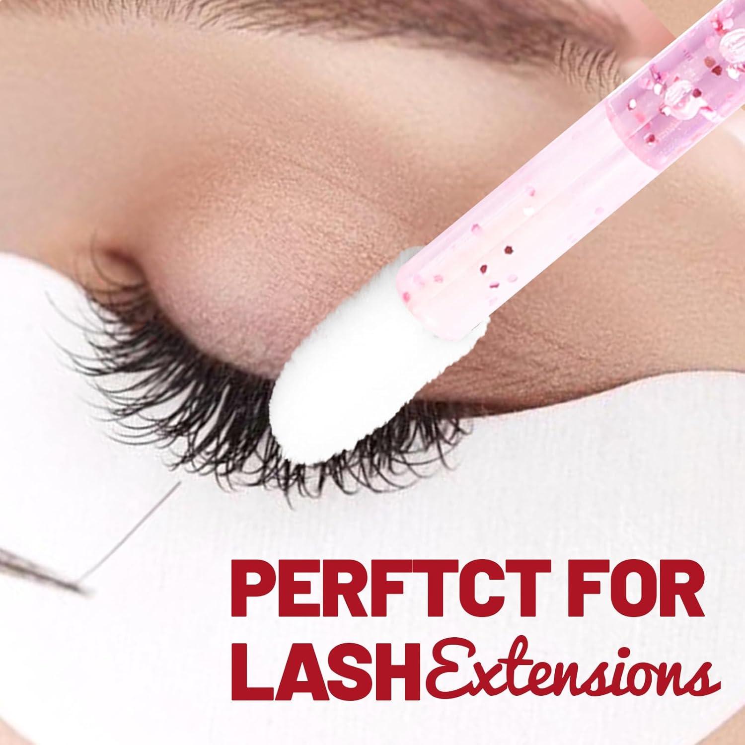 Aplicadores de Labios Desechables Teenitor 600pcs Rosa Cristal