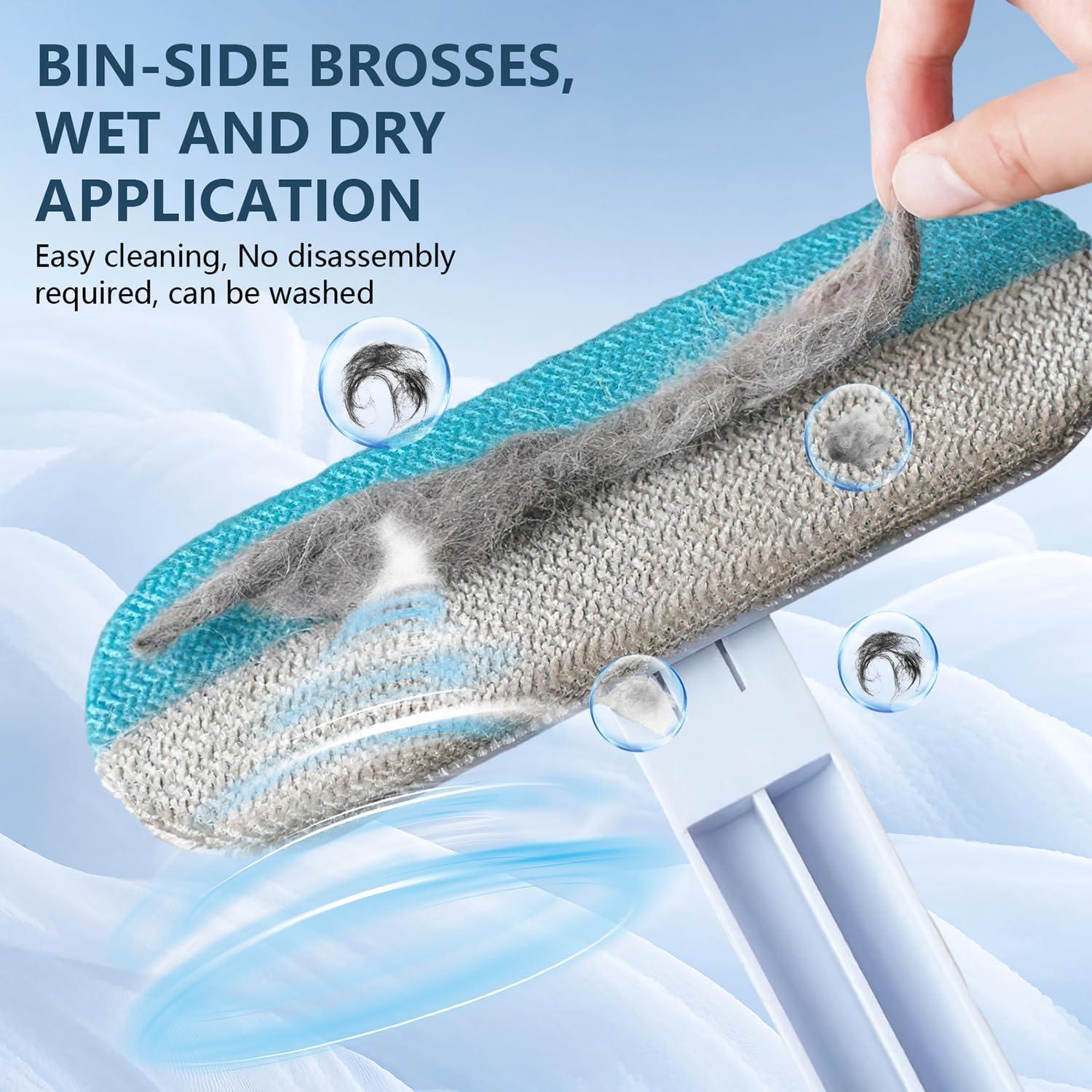 Removedor de Pelo de Mascotas 4 en 1 Reutilizable 43 cm