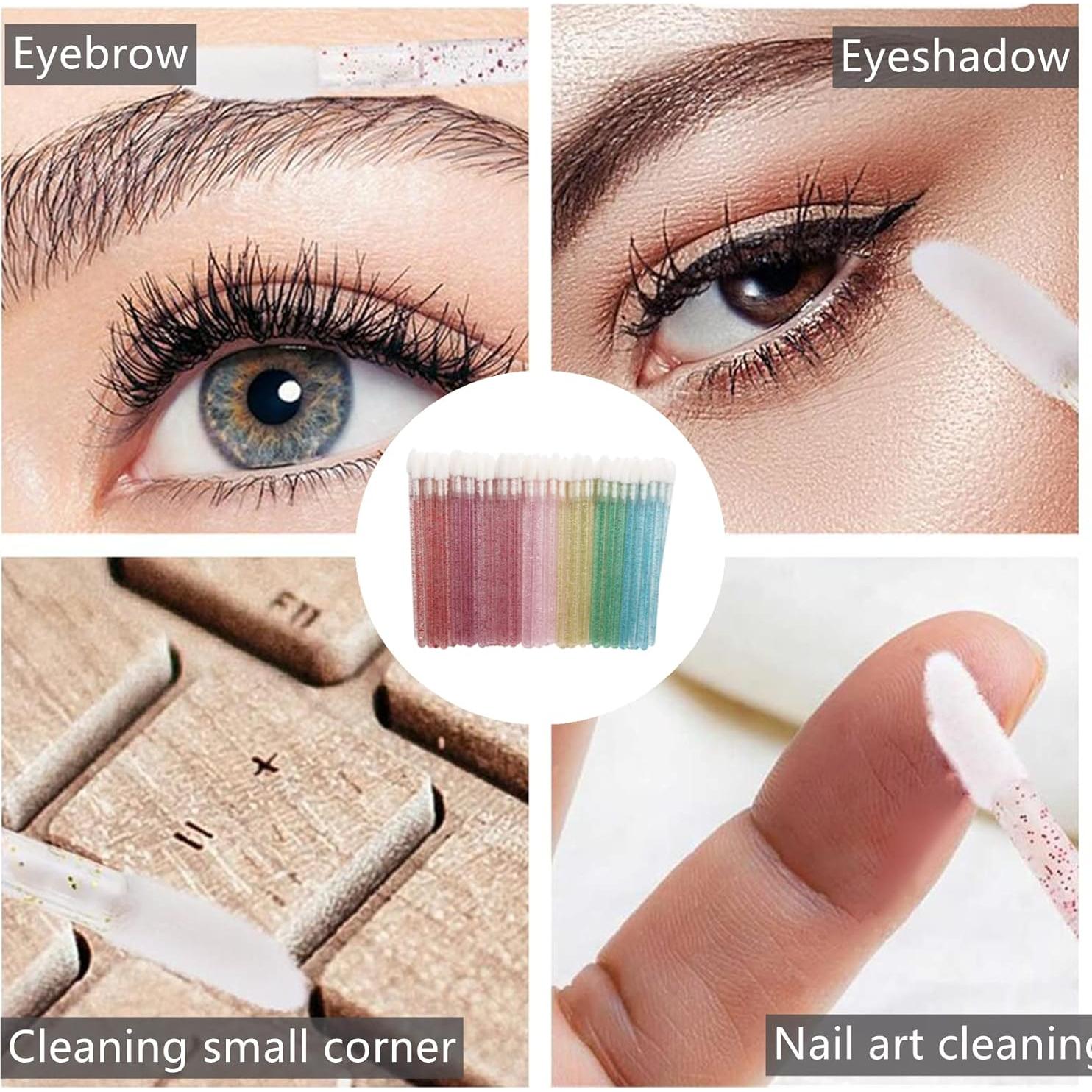 200 Aplicadores de Labios Desechables BTYMS Rosa 9.14 cm