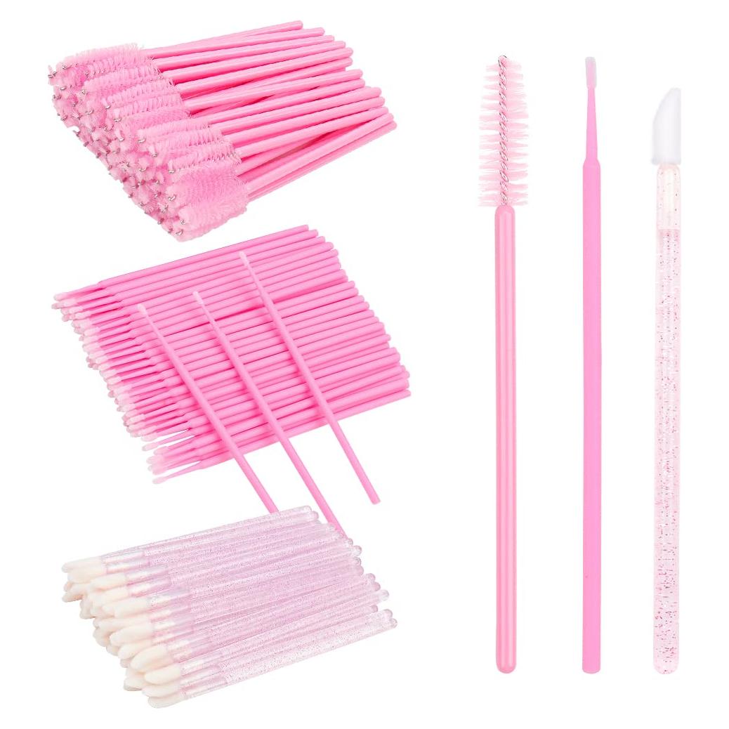 Kit 300 PCS Cepillos Micro Aplicadores y Varitas de Pestañas YS