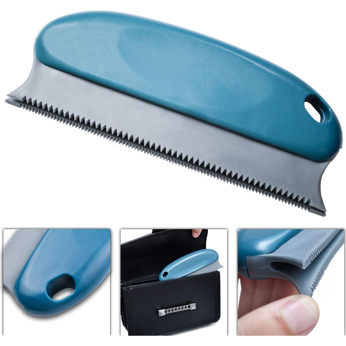 Cepillo Removedor de Pelo de Mascotas TTSAM Doble Serrado 15 cm