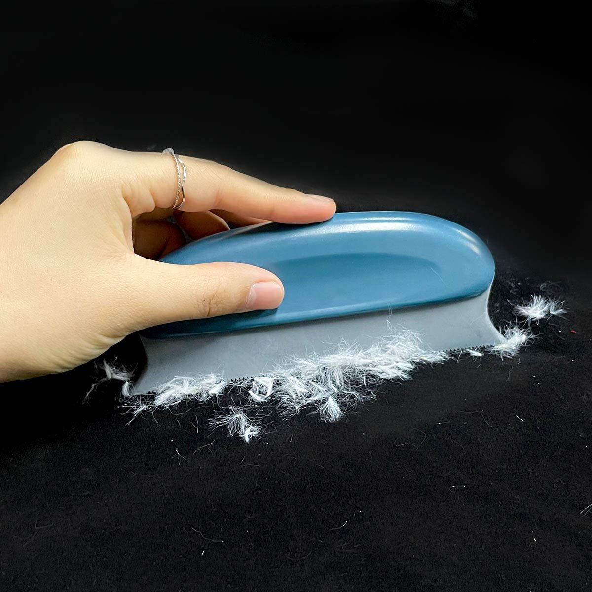 Cepillo Removedor de Pelo de Mascotas TTSAM Doble Serrado 15 cm