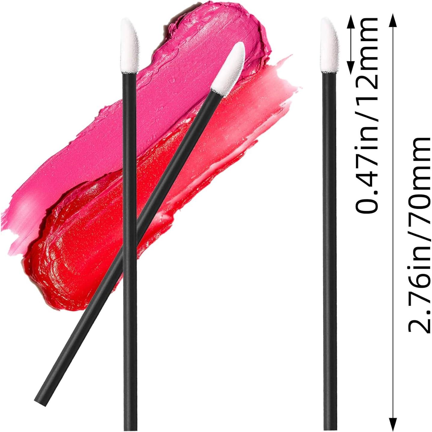 200 Aplicadores de Labios Desechables TKYZMS - Brochas Compactas