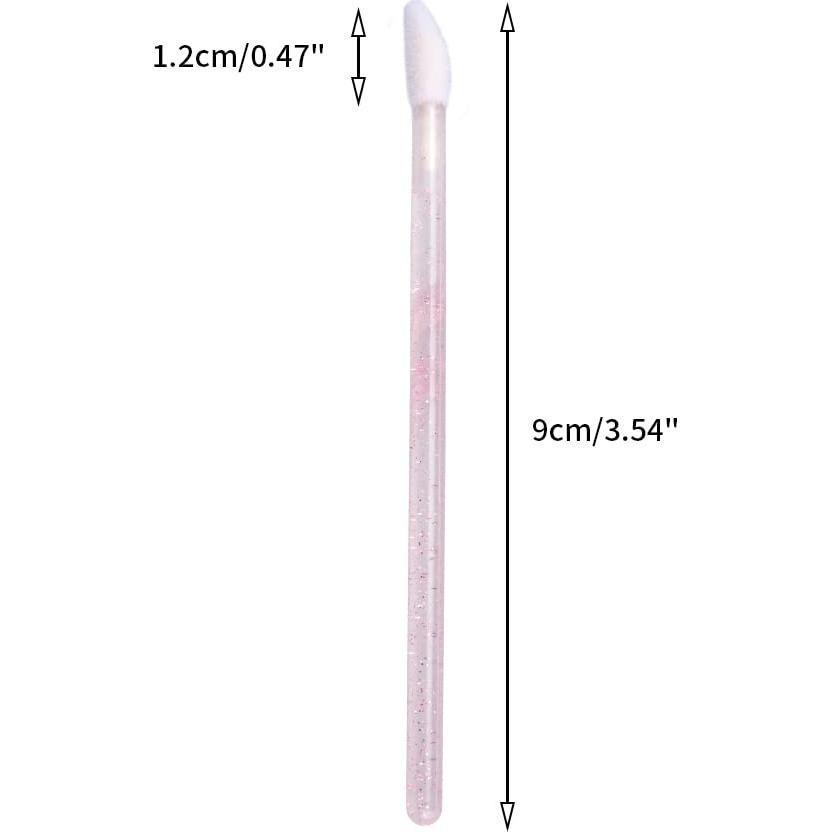 Pinceles de Labios Desechables G2PLUS 100pcs Rosa 9cm