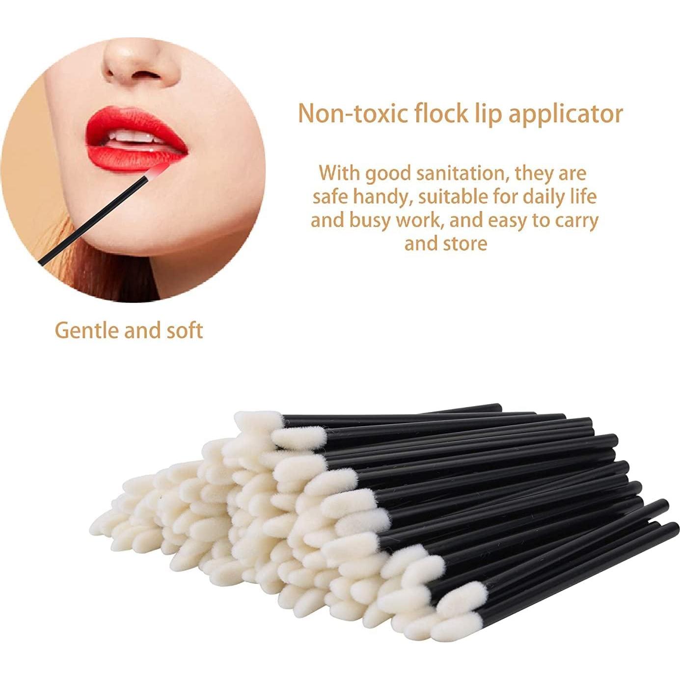 640 Cepillos de Labios Desechables Mooerca - Aplicadores de Maquillaje