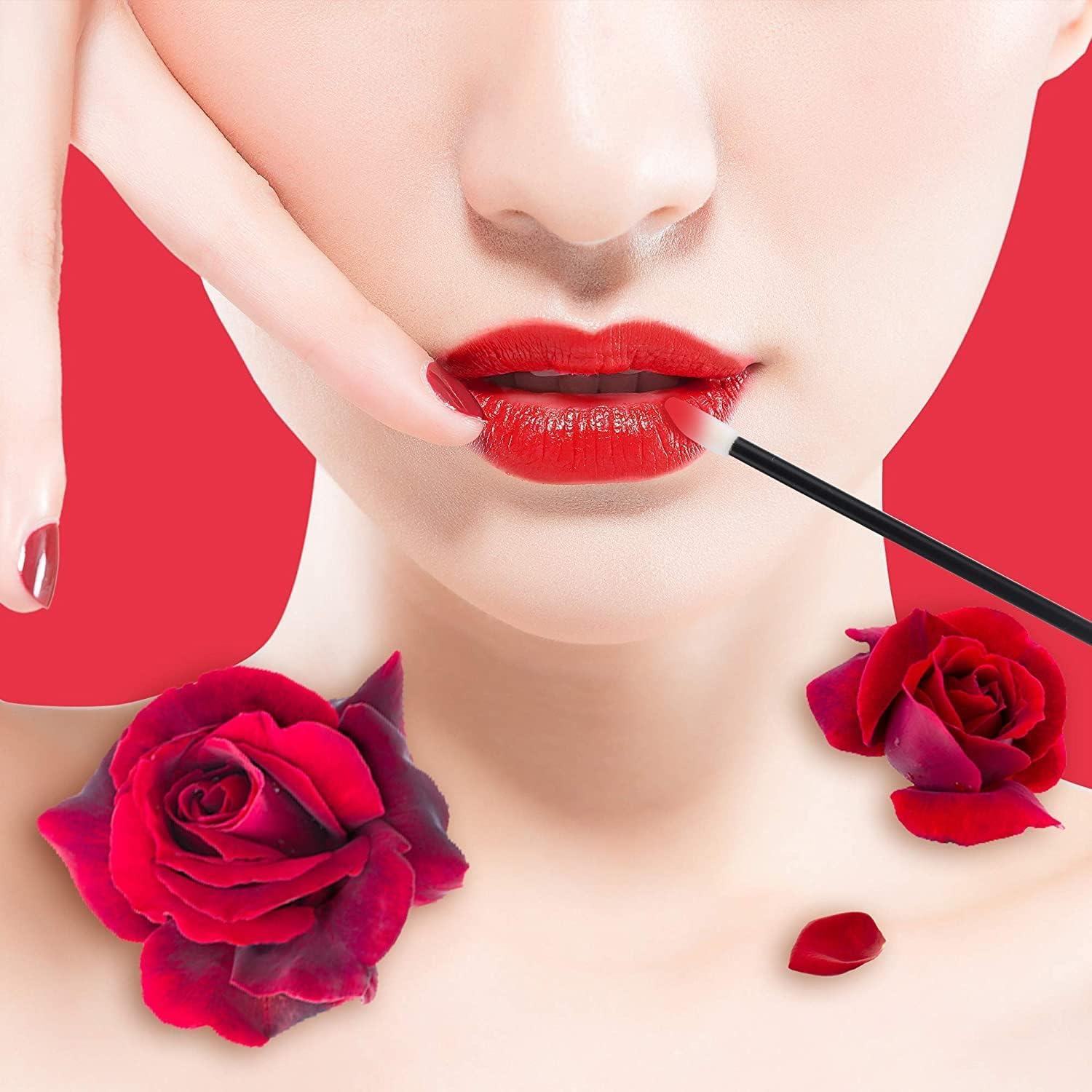 640 Cepillos de Labios Desechables Mooerca - Aplicadores de Maquillaje